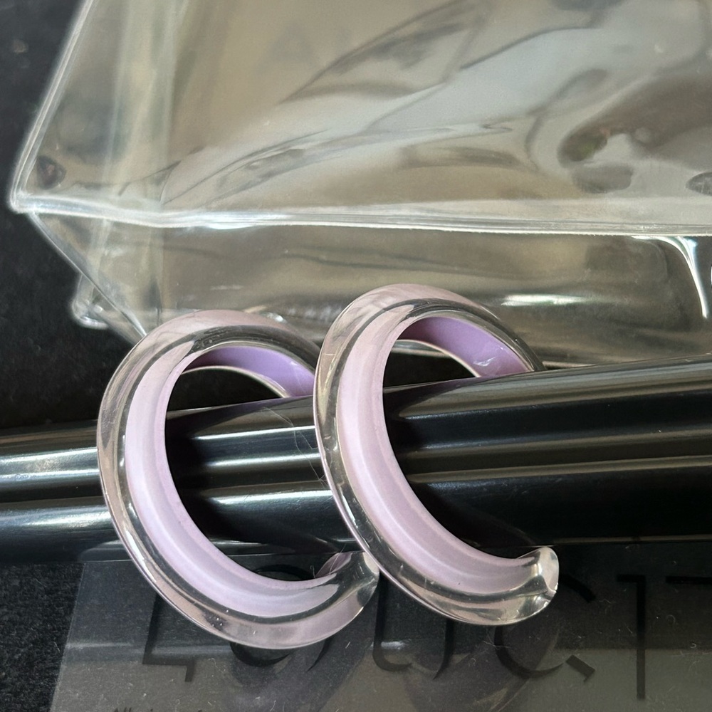 LOUCITE ALISON LOU Jelly Hoops Earrings
Brand New, Limited Edition